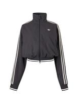 ADIDAS ORIGINALS Demisezoninė striukė 'FIREBIRD' juoda / balta