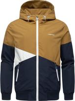 Ragwear Funkcinė striukė  'Renad' nakties mėlyna / ruda / balta