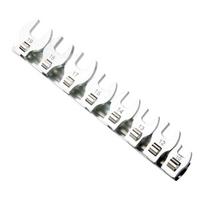 3/8inch Crowfoot Wrench Spanners Foot Opening End Interchangeable Head Ratchet Wrenches Repairs Hand Tool 1 gray