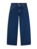 Tommy Jeans Džinsai 'DAISY' mėlyna dūmų spalva / tamsiai mėlyna