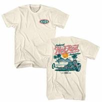 NHRA Hawaiian Tropics Hot Rod Race Men's T Shirt S white