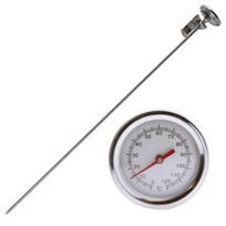 Compost Soil Tester Soil Thermometers Measuring Probe Temperature Monitors Plant Tool Long Probe Fast Response Meter 1 gray