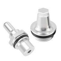 Aliuminio PCV vožtuvo ir dangtelio komplektas BMW N54 E92 E90 335i E60 E61 535i E82 E88 1M 135i F1 F2 740i 740Li X6 E71 35i Z4 E89 35i 35is sidabras