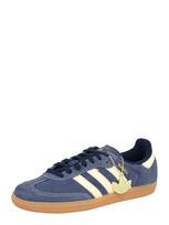 ADIDAS ORIGINALS Sportbačiai 'SAMBA' tamsiai mėlyna / pastelinė geltona