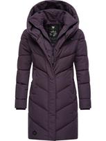 Ragwear Žieminis paltas 'Natalka' tamsiai violetinė