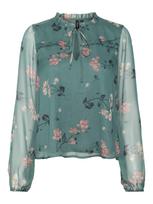 VERO MODA Palaidinė 'VMMilla' nefrito spalva / rožių spalva / juoda / balta