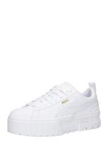 PUMA Sportbačiai be auliuko 'Mayze Classic' auksas / balta