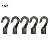 Kayak Outdoor Tool Open End Cord Camping Tent Hook Straps Hooks Rope Buckle Elastic Ropes Buckles 5pcs