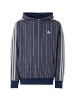 ADIDAS ORIGINALS Megztinis be užsegimo 'PINSTRIPES' margai mėlyna / balta