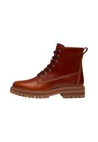 TIMBERLAND Suvarstomieji kulkšnis dengiantys batai ruda (konjako)