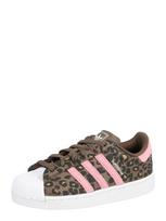 ADIDAS ORIGINALS Sportbačiai 'SUPERSTAR II C' ruda / rožių spalva / juoda