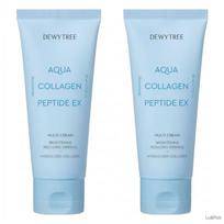 Dewytree Aqua Collagen Peptide EX Multi Cream 80ml + 80ml (+Free gift) white