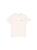 ALPHA INDUSTRIES Marškinėliai tamsiai mėlyna jūros spalva / vilnos balta