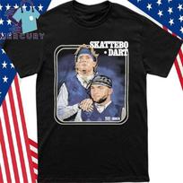 Jaxson Dart amp Cam Skattebo Step Brothers T-Shirt S gray