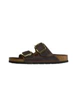 BIRKENSTOCK Šlepetės 'Arizona' tamsiai ruda