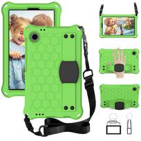 For Samsung SM-X110 SM-X115 Tab A9 8.7  Case EVA cover for Samsung Galaxy Tab A11 8.7 inch SM-X135 SM-X133 coque A9 8.7orA11 8.7 inch žalia