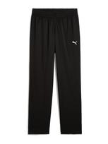 PUMA Sportinės kelnės 'Essentials' juoda / balta