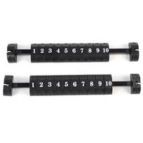 2pcsCelsiusset Table Football 10 Numbers Scoring Score Counter Indicator Red & Blue black