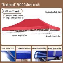 1200D Heavy-Duty Outdoor Tent Canopy Top