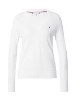 TOMMY HILFIGER Megztinis kiaušinio lukšto spalva