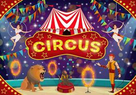 Cute Red Circus Tent Backdrop Star & Red Balloon Carnival Night Theme Kids Birthday Baby Shower Party Photo Background Supplies 47.2x31.5inch/120*80cm red