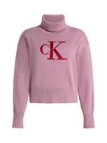 Calvin Klein Jeans Megztinis orchidėjų spalva / raudona