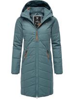 Ragwear Striukė-paltas 'Dizzie' mėlyna dūmų spalva / karamelės