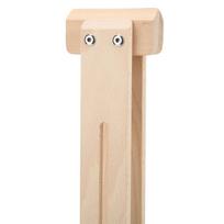 Oda Siuvimo Pony Reguliuojamas 180 Laipsnių Rankinis Siuvimo Pony Bukmedžio Mediena Odos Siuvimo Pony DIY beige