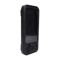 Water Proof Shower Phone Holder with Bluetooth Speaker Touch Screen Control RGB Light for Bathroom juoda