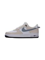 Nike Sportswear Sportbačiai be auliuko 'AIR FORCE 1 '07 LV8' smėlio spalva / safyro / balta