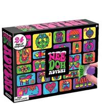 Surprise Blind Box Needoh Advent Calendar Gift For Children 24 Day Countdown New Year Family Friends Blind Box Party Toy Gift black
