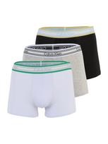 Calvin Klein Underwear Boxer trumpikės šviesiai pilka / žaliosios citrinos spalva / pastelinė violetinė / juoda