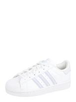 ADIDAS ORIGINALS Sportbačiai 'SUPERSTAR II C' šviesiai pilka / balta