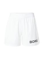 BJÖRN BORG Sportinės kelnės juoda / balta