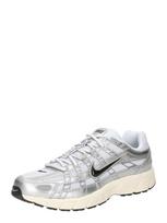 Nike Sportswear Sportbačiai be auliuko 'P-6000' juoda / sidabrinė / balta
