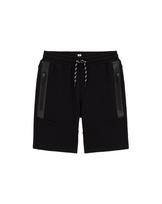 WE Fashion Kelnės juoda / balta