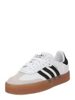 ADIDAS ORIGINALS Sportbačiai be auliuko 'Samba' smėlio / juoda / balta