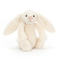 Pliušinis žaislas zuikis JELLYCAT Bashful Cream Bunny Little (mažas)