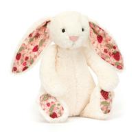 Pliušinis žaislas BASHFUL Blossom Cream Bunny 'Berry' (mažas)