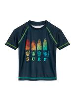 PLAYSHOES UV apsauga tamsiai mėlyna jūros spalva / šviesiai žalia / tamsiai oranžinė / raudona