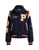 Polo Ralph Lauren Demisezoninė striukė kremo / tamsiai mėlyna / omarų spalva