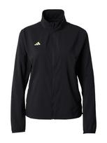 ADIDAS PERFORMANCE Sportinė striukė 'Adizero Essentials' žaliosios citrinos spalva / juoda