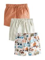 Next Kelnės azuro spalva / pastelinė žalia / oranžinė / balta