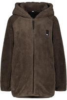 alife & kickin Flisinis džemperis 'DominiqueAK T' ruda / juoda / balta