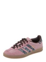 ADIDAS ORIGINALS Sportbačiai be auliuko 'Gazelle X Liberty London' azuro spalva / tamsiai ruda / orchidėjų spalva / rožių spalva