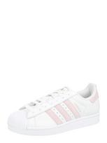 ADIDAS ORIGINALS Sportbačiai be auliuko 'Superstar II' ryškiai rožinė spalva / balta