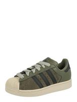 ADIDAS ORIGINALS Sportbačiai 'SUPERSTAR II' alyvuogių spalva / juoda
