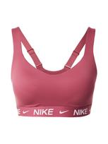 NIKE Sportinė liemenėlė 'INDY' eozino spalva / balta