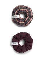 Tommy Jeans Plaukų papuošalas smėlio spalva / tamsiai žalia / baklažano spalva