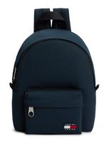 Tommy Jeans Kuprinė 'Essential Logo Dome' žalsvai mėlyna